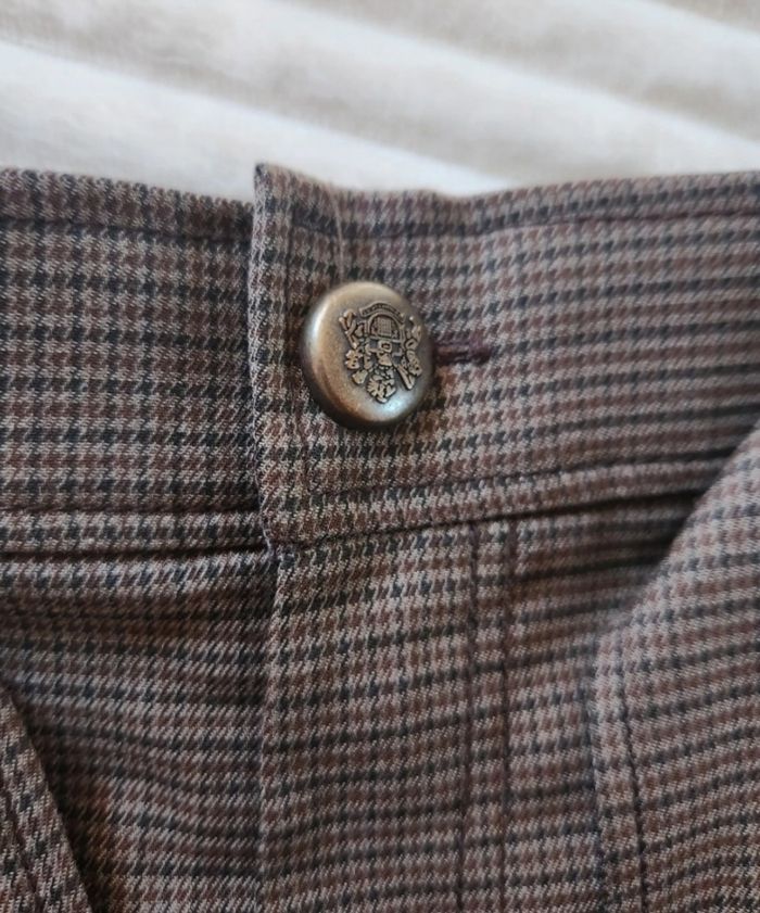 Short Zara Prince de Galles – Taille 40 – chic automne/hiver - photo numéro 3