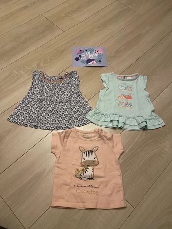 Lot de 3 t-shirt 3 mois