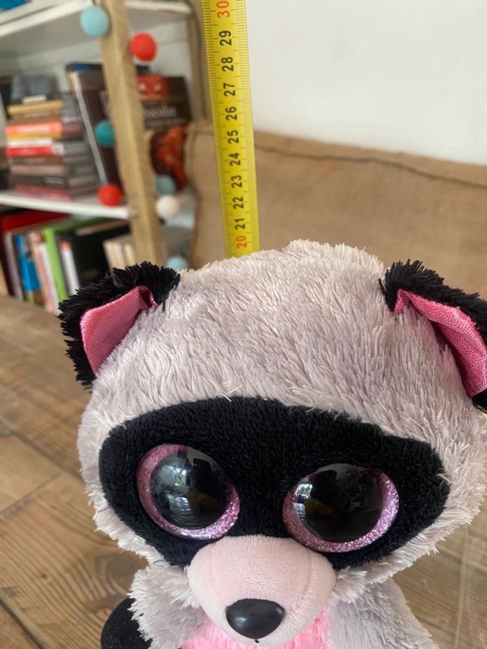 peluche Ty raton laveur 20 cm - photo numéro 2