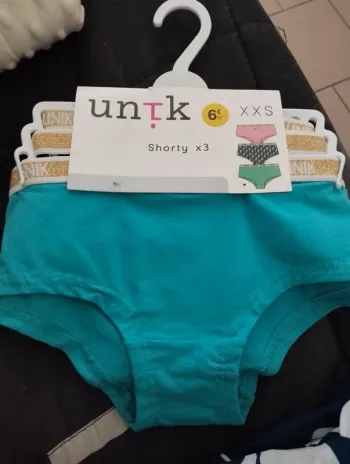 Lot de culotte Xxs