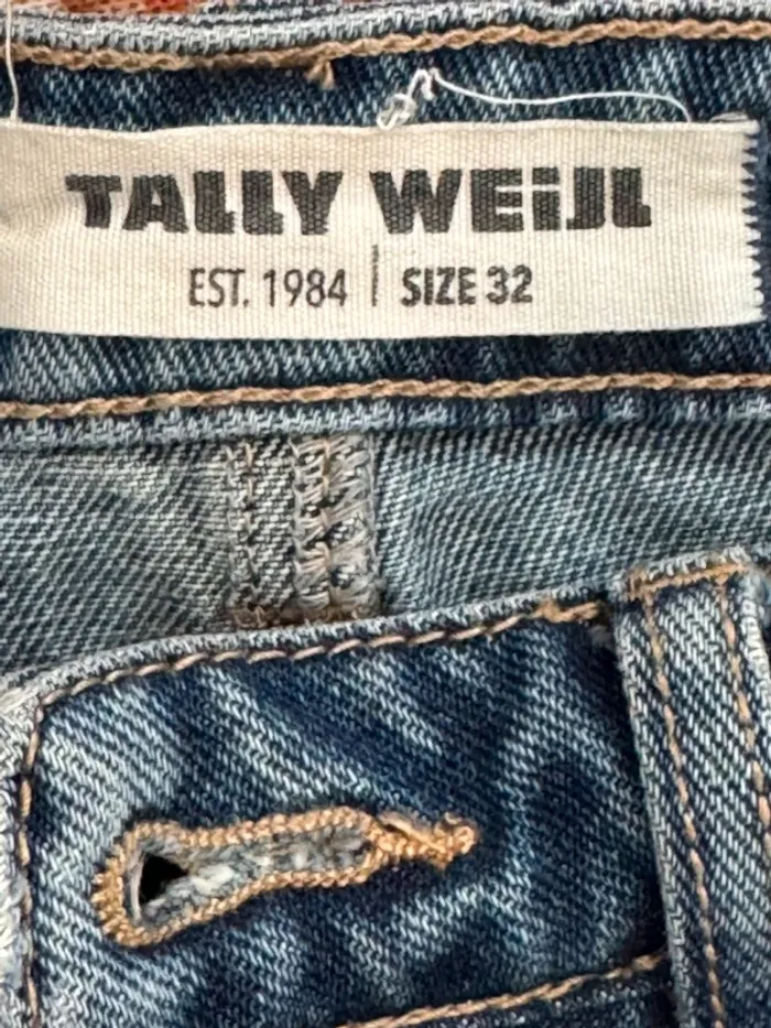 Très jolie Jupe jeans Tally Weijl taille 32 - photo numéro 3