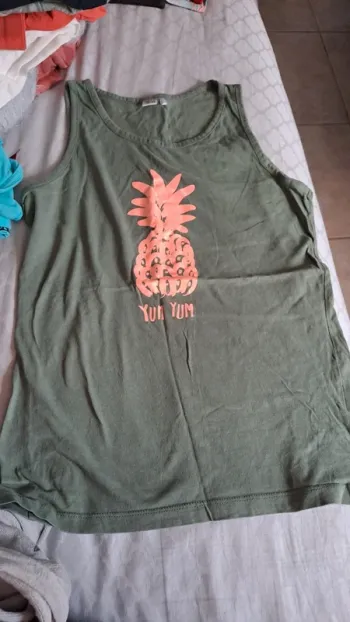 Débardeur motif ananas taille 158 164 cm