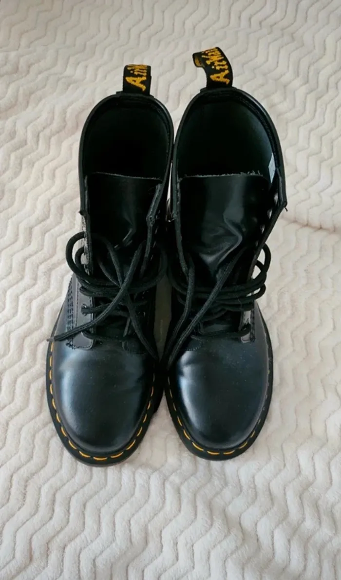 Bottines Dr. Martens Femme taille 38 comme neuve noire - photo numéro 6