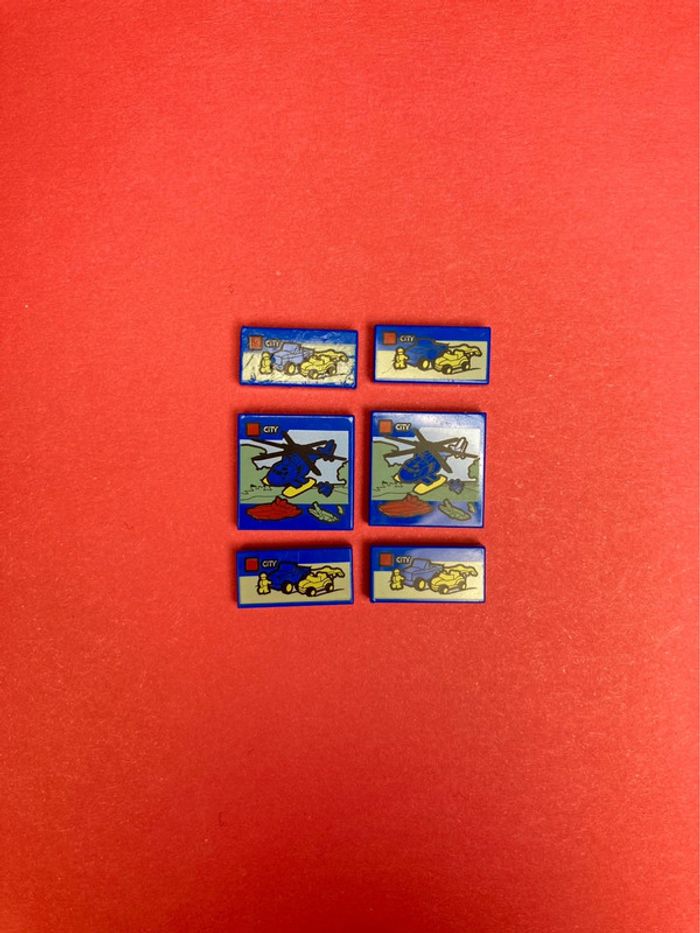 LEGO tuiles imprimées LEGO City - photo numéro 2