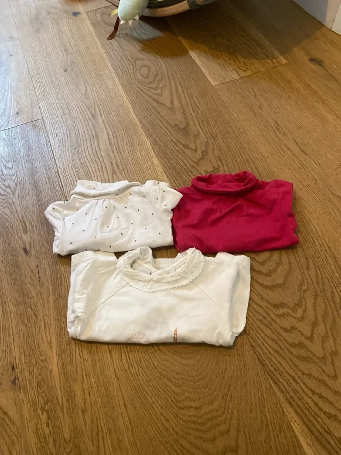 Lot tee shirt hiver