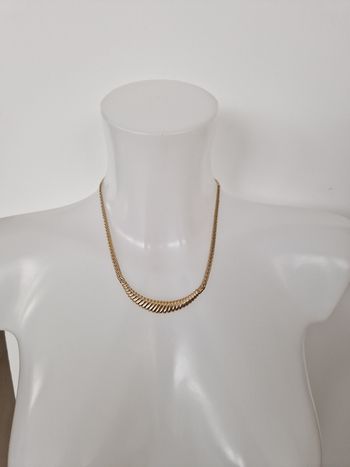 Collier vintage dorée