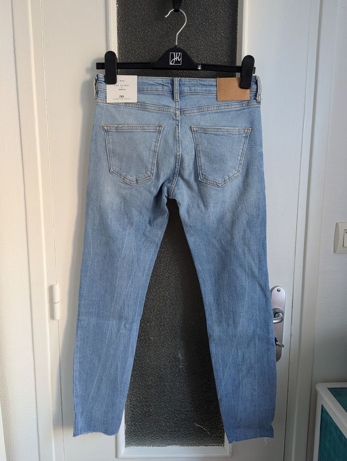 Jean Zara the skinny neuf bleu taille 40 - photo numéro 2