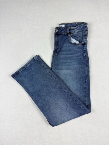 Jean droit Jennyfer bleu taille 40 femme straight denim très bon état 00825