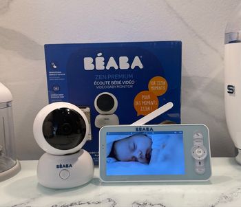 BÉABA Babyphone écoute-bébé Vidéo Zen Premium 1.