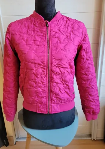 Veste mi-saison rose IKKS 14 ans