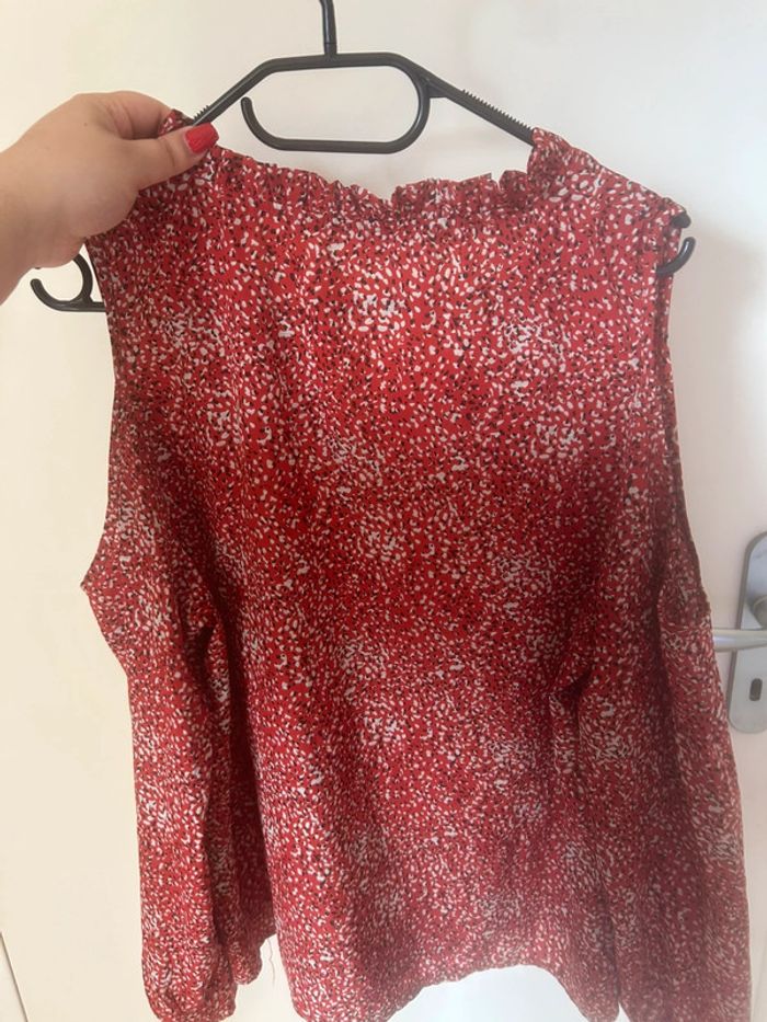Magnifique Blouse manches longues fleurie - photo numéro 2