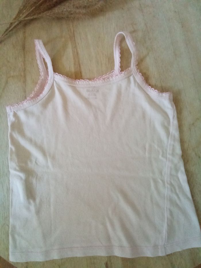 Lot 3 chemises de corps à bretelles Kiabi taille 2/3 ans - photo numéro 7