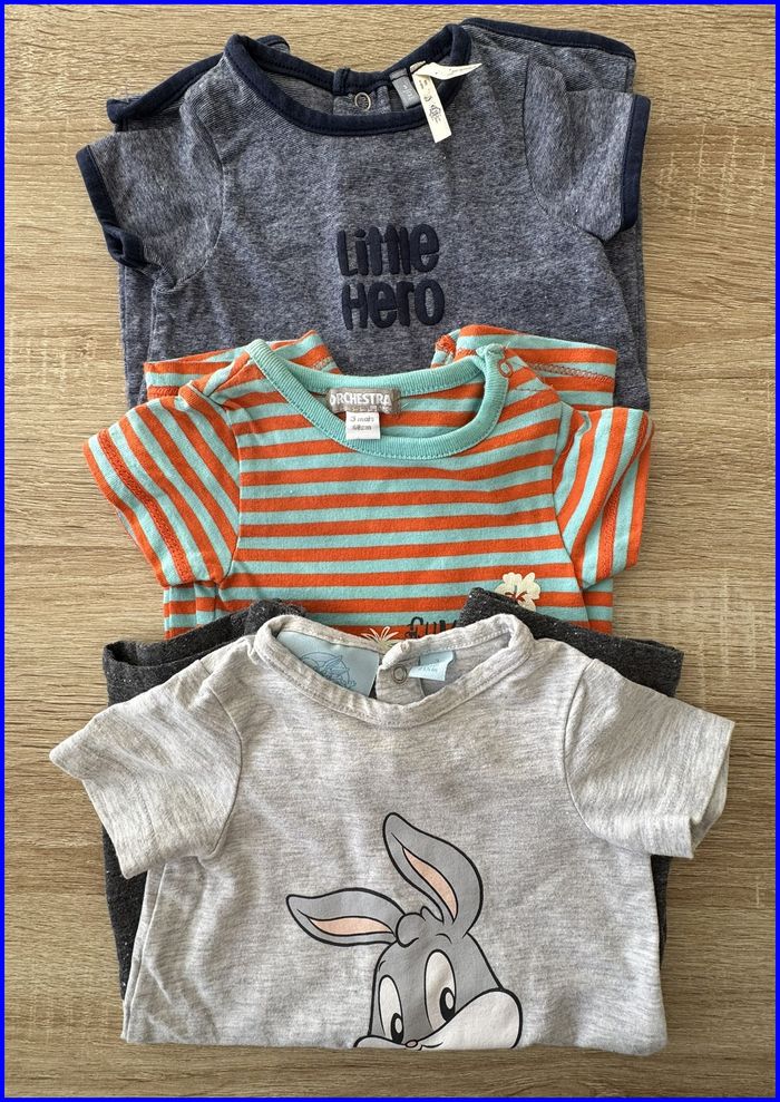 Lot de 38 pieces bébé garcon 3 mois plusieurs marques - photo numéro 6