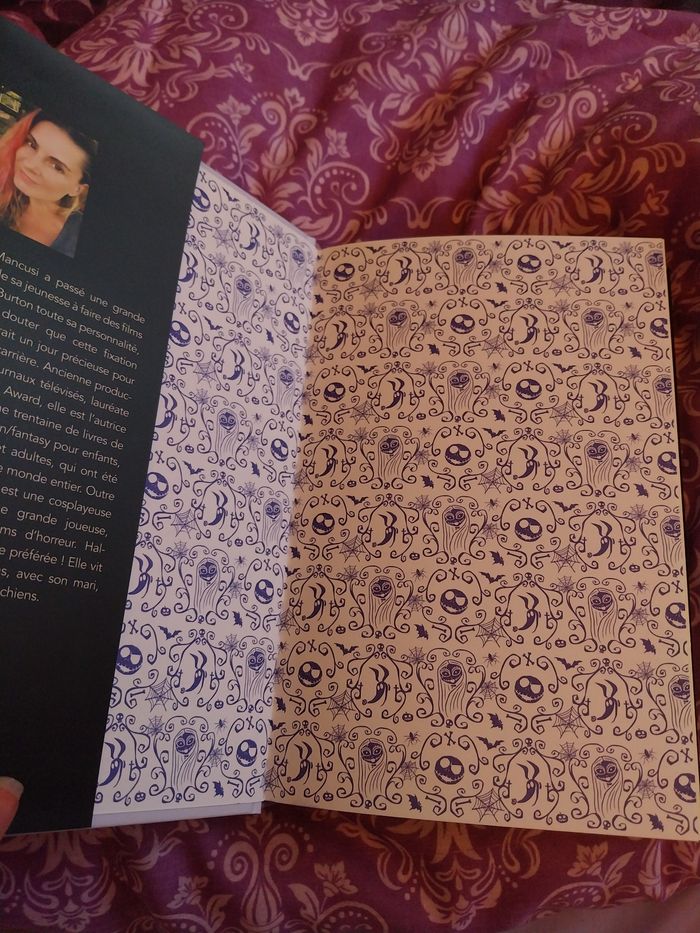 Roman Twisted Tale La Complainte de Sally relié collector jaspage- Mari Mancusi - Disney Hachette - photo numéro 5