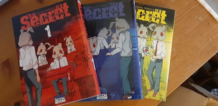 Lot manga Secret