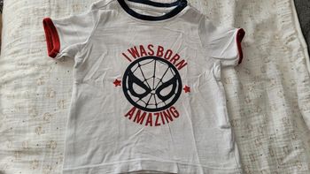 Tee shirt spider man