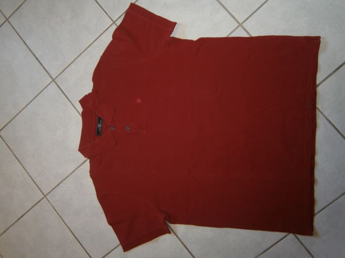 Polo MC rouge CELIO Taille 2XL - photo numéro 3