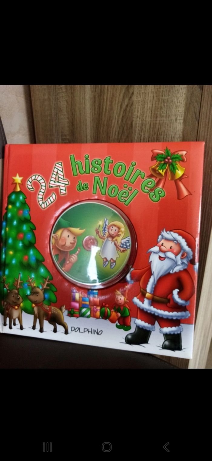 Livre CD audio 24 histoires. Noël