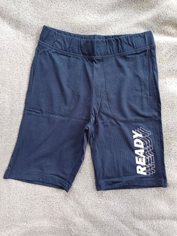 Bermuda coton léger- coloris marine