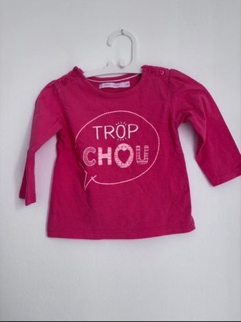 Maillot manche longue 12 mois