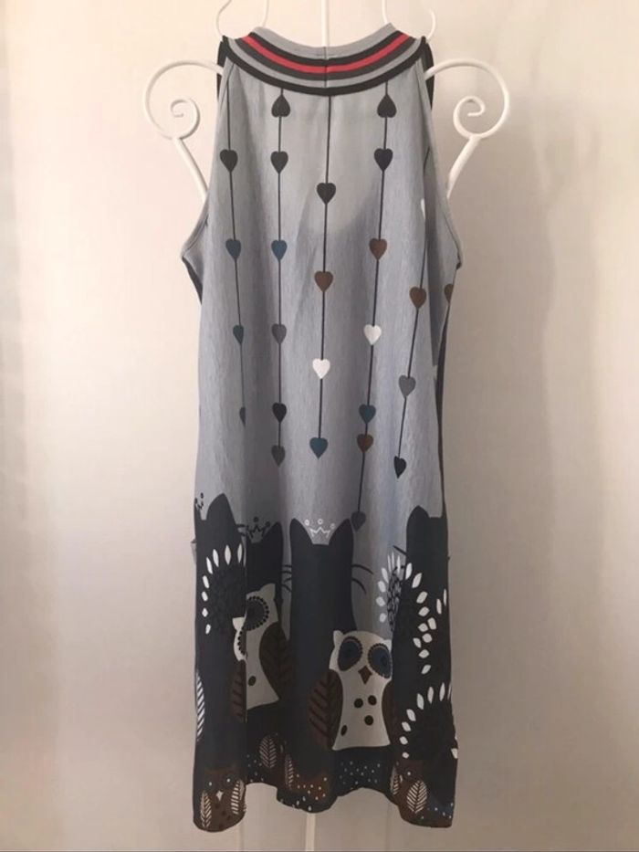 Robe été chat hibou - photo numéro 2
