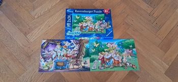 2×24 ravensburger 4+ en très bon état