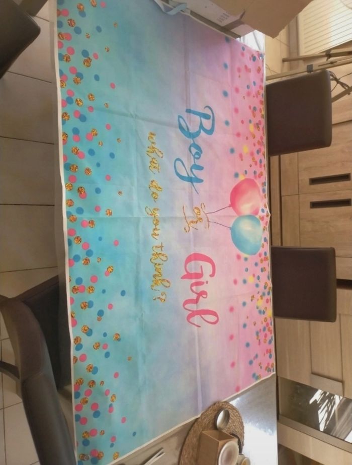 Décorations gender reveal - photo numéro 2