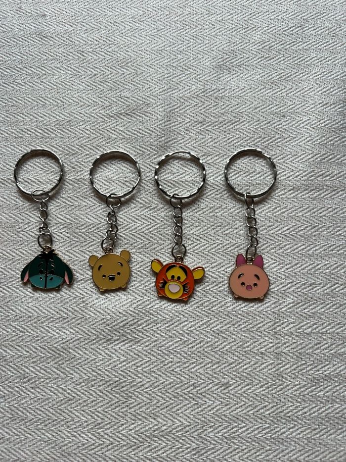 Lot 4 porte clé Winnie l’ourson