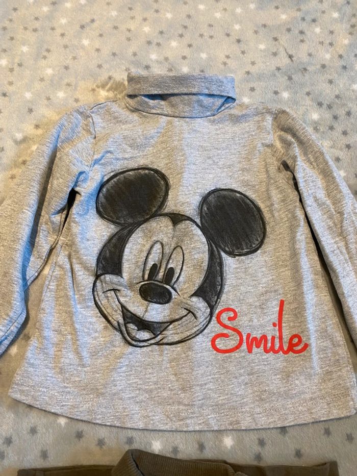 Lot de 2 cols roulés 18 mois Disney Mickey - photo numéro 3