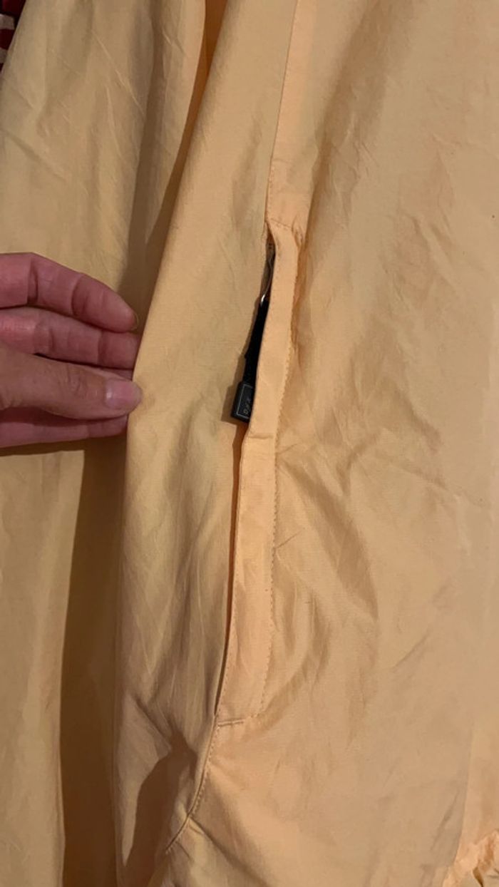 Veste parka coupe vent jaune - photo numéro 3