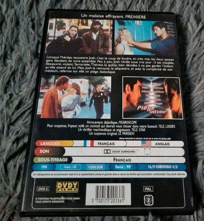 Dvd Piège Intime - photo numéro 2
