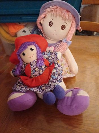 Lot de 2 Poupées
