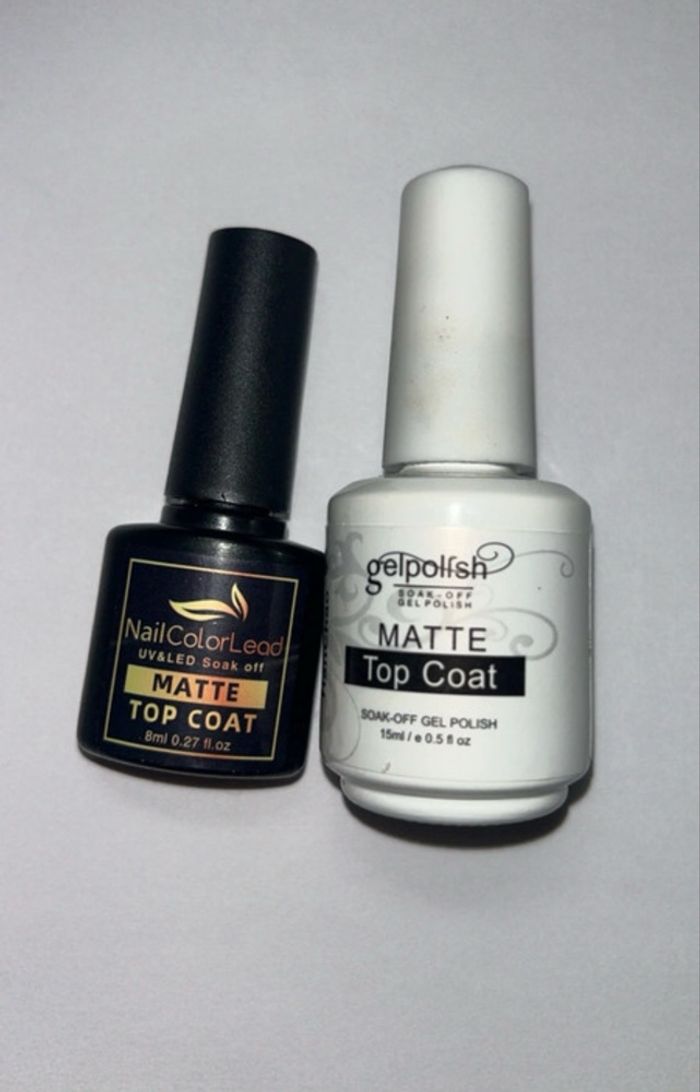 Lot de 2 top coat matte - photo numéro 2