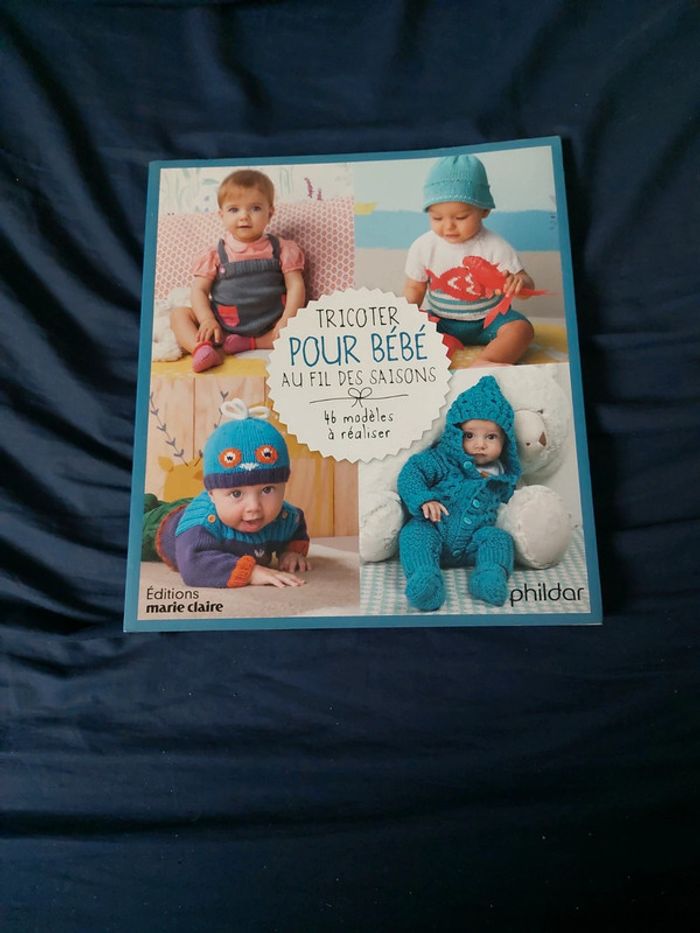 Livre Tricoter pour bébé au fil des saisons - photo numéro 1