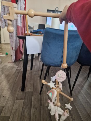 Mobile musicale  et le tapis d'éveil offert