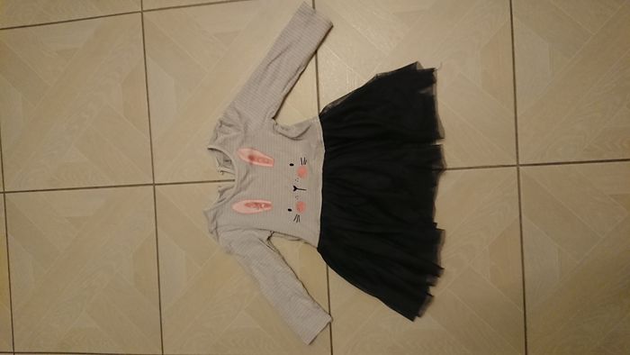Robe avec tulles Lapin