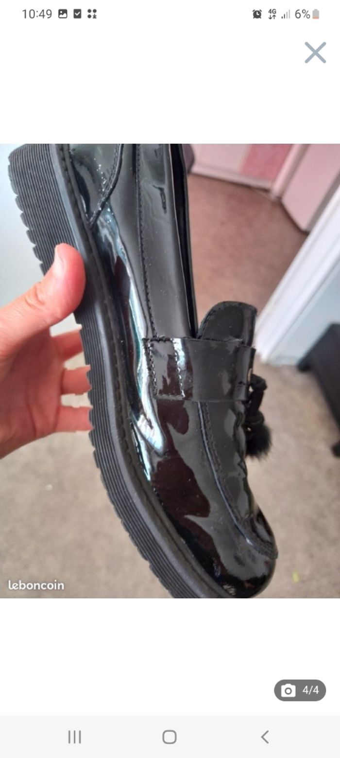 Chaussure verni noir - photo numéro 2