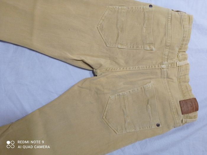 pantalon moutarde de zara boys 10 ans ref R64 C3 - photo numéro 4