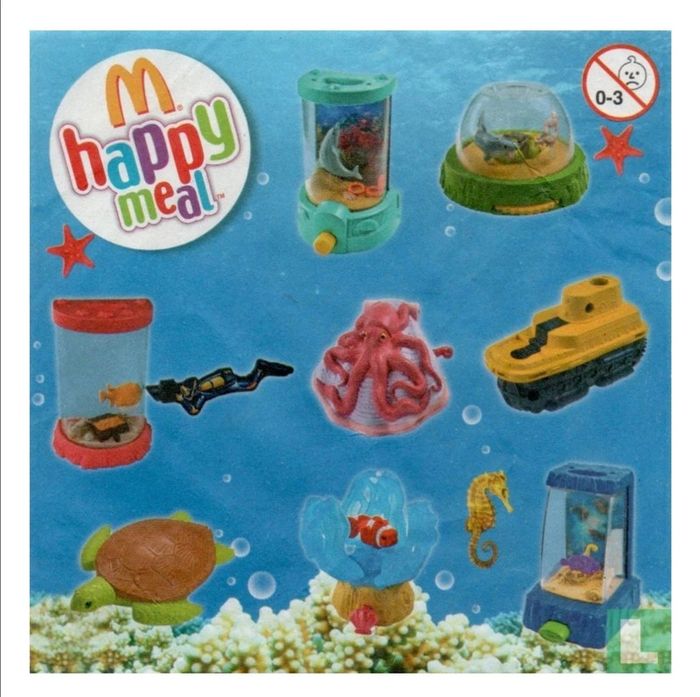 Lot de 3 aquariums Happy Meal - photo numéro 5