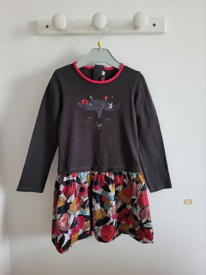 Ensemble robe et gilet catimini 6 ans - photo numéro 3