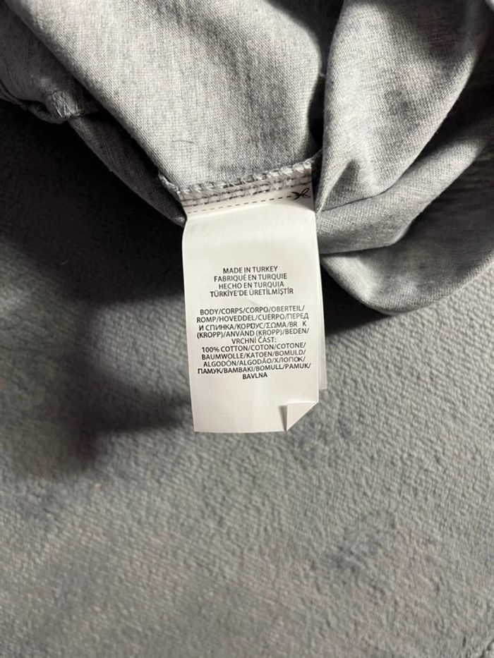T-shirt Ralph Lauren Crewneck Embroidered Grey Navy Poney – Taille L - photo numéro 6