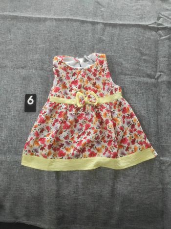 Robe fleurie 6 mois