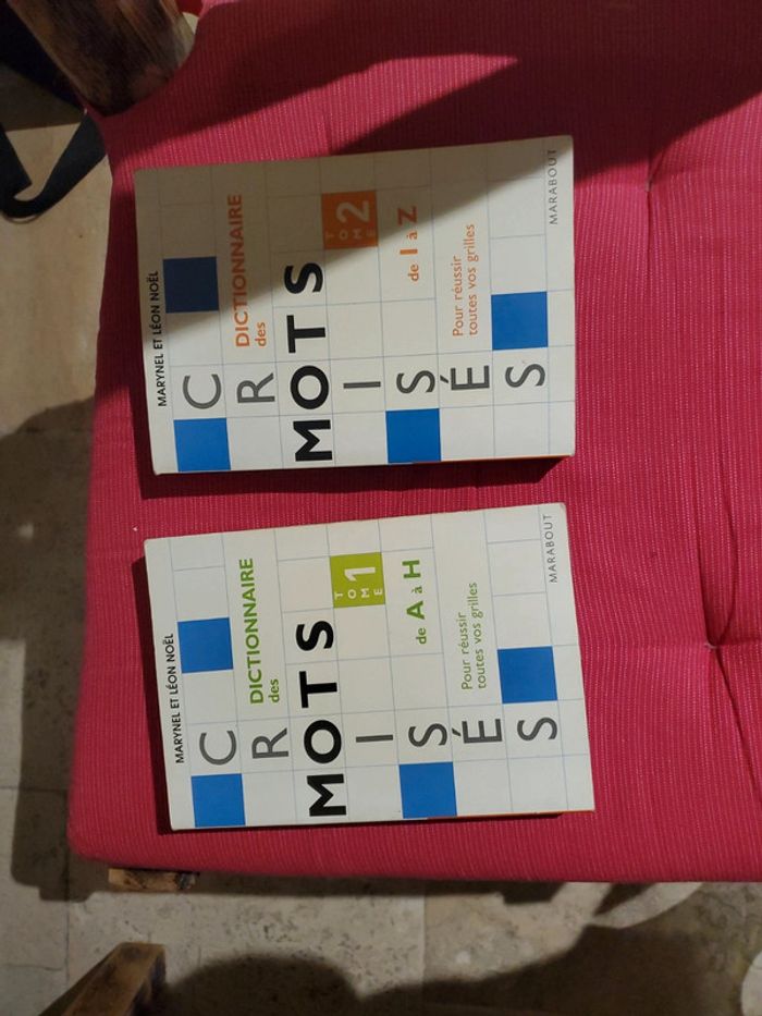Dictionnaire des mots croisés