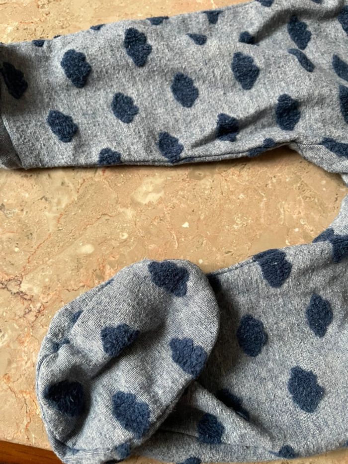 Pyjamas mixte petit nuage 12mois 74cm - photo numéro 3