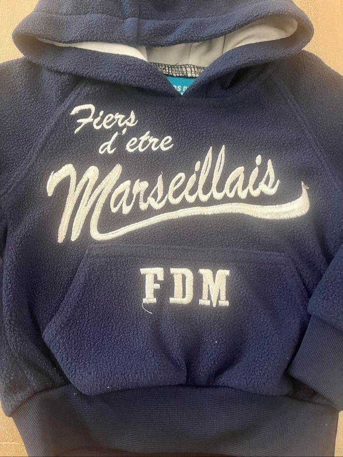 Sweat polaire capuche FDM - photo numéro 2