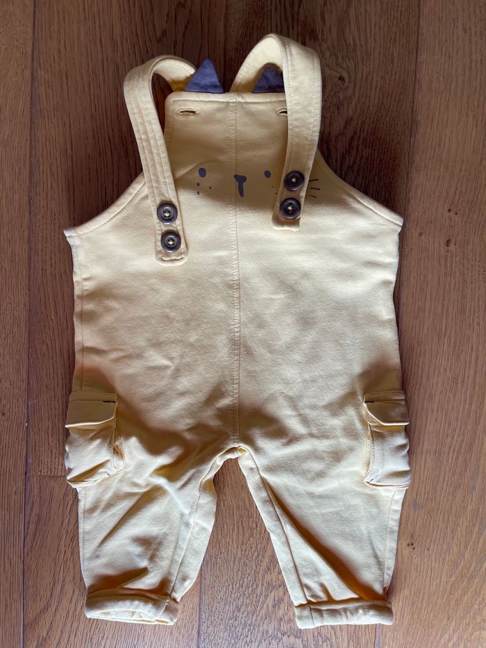 Salopette jaune TEX 6 mois - photo numéro 2