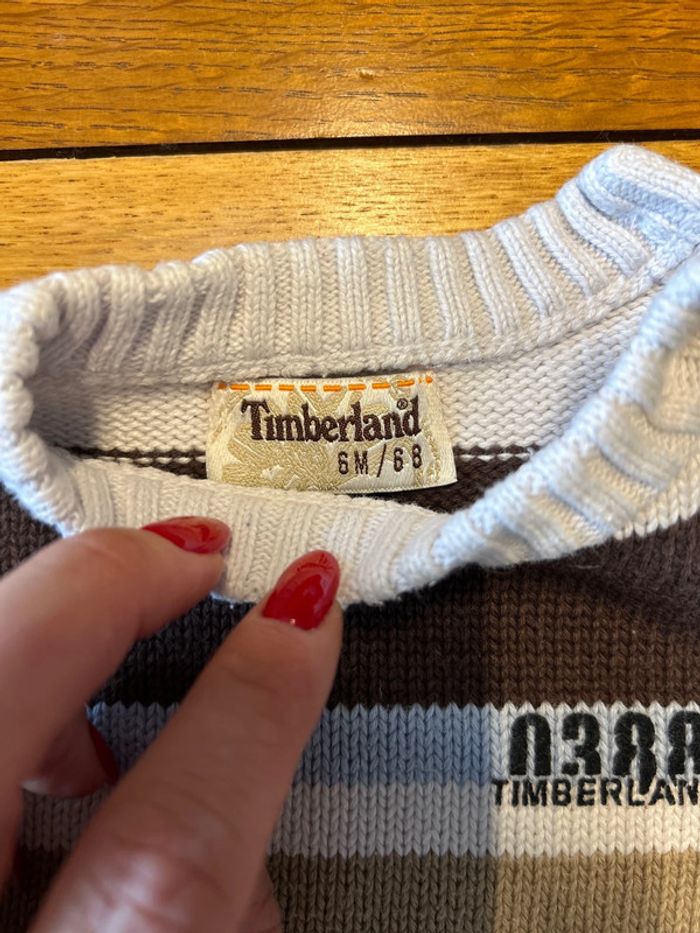 Pull-over bébé garçon Timberland - photo numéro 3