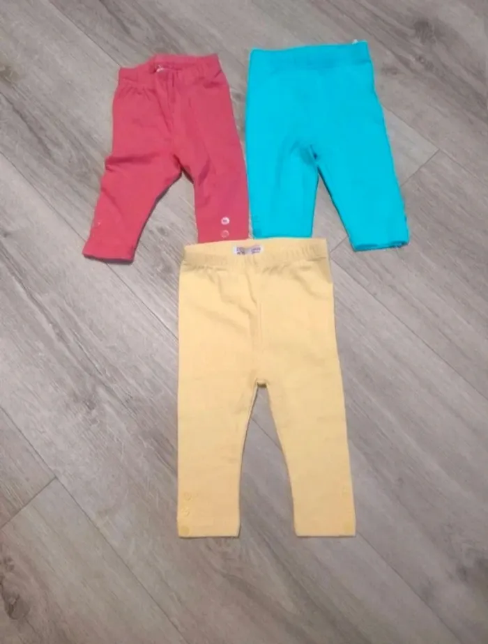 Lot de 3 leggings 3 mois