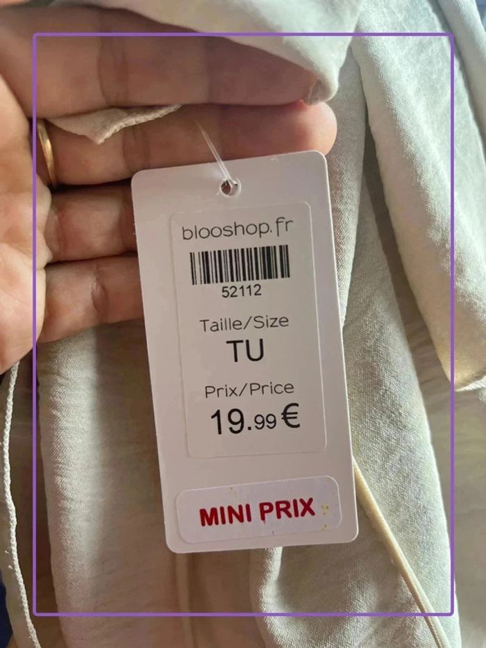 Robe longue ouverte en bas sur un côté blooshop neuve - photo numéro 10