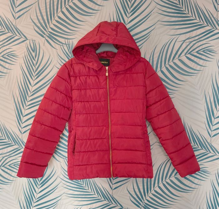 🌺 Doudoune à capuche - Rouge - Magike - XL (42/44) 🌺